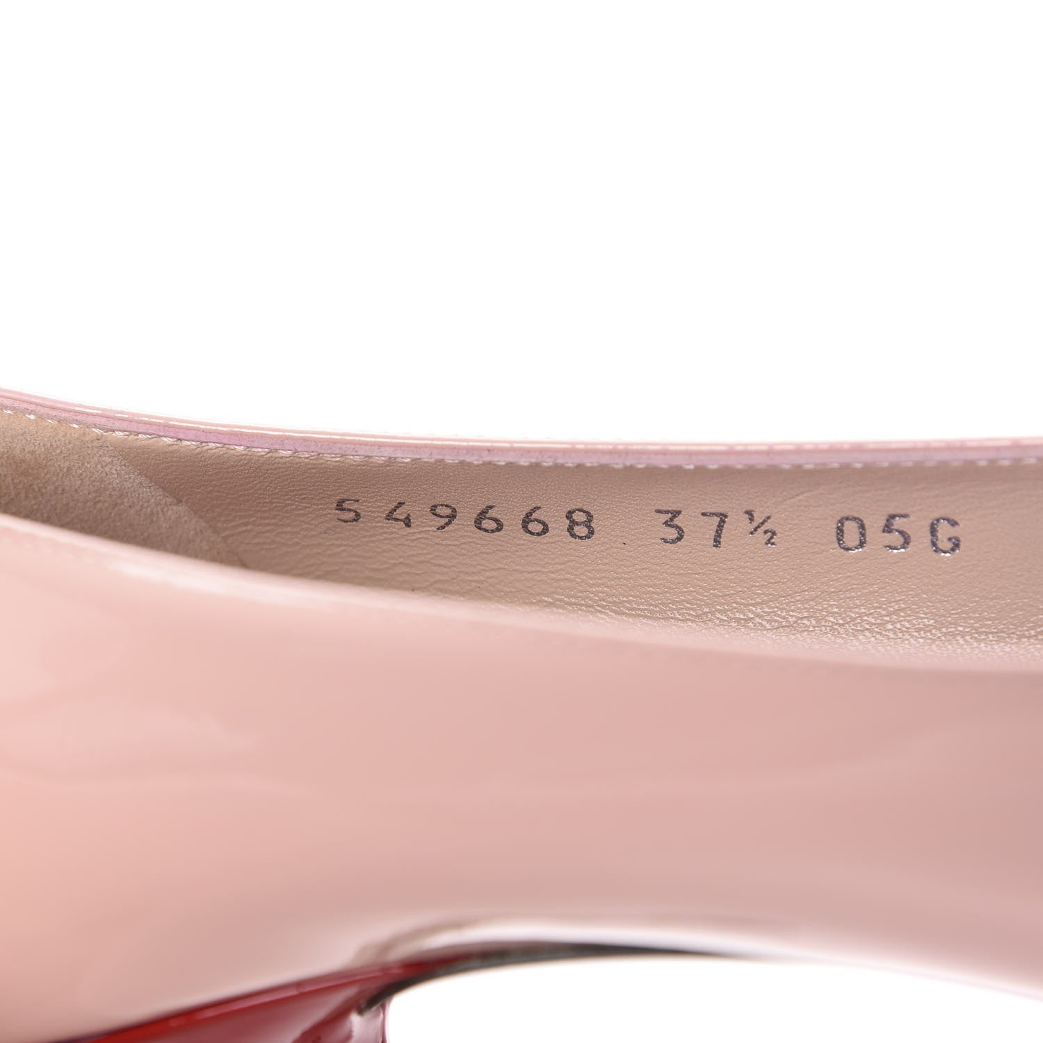 Gucci Patent GG Bow Sadie Spike Mid Heel Pumps 37.5 Perfect Pink 9 of 10