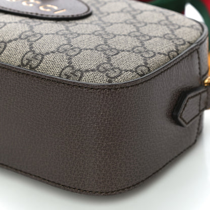 Gucci GG Supreme Monogram Web Neo Vintage Shoulder Bag Beige New Acero Crop 10 of 21
