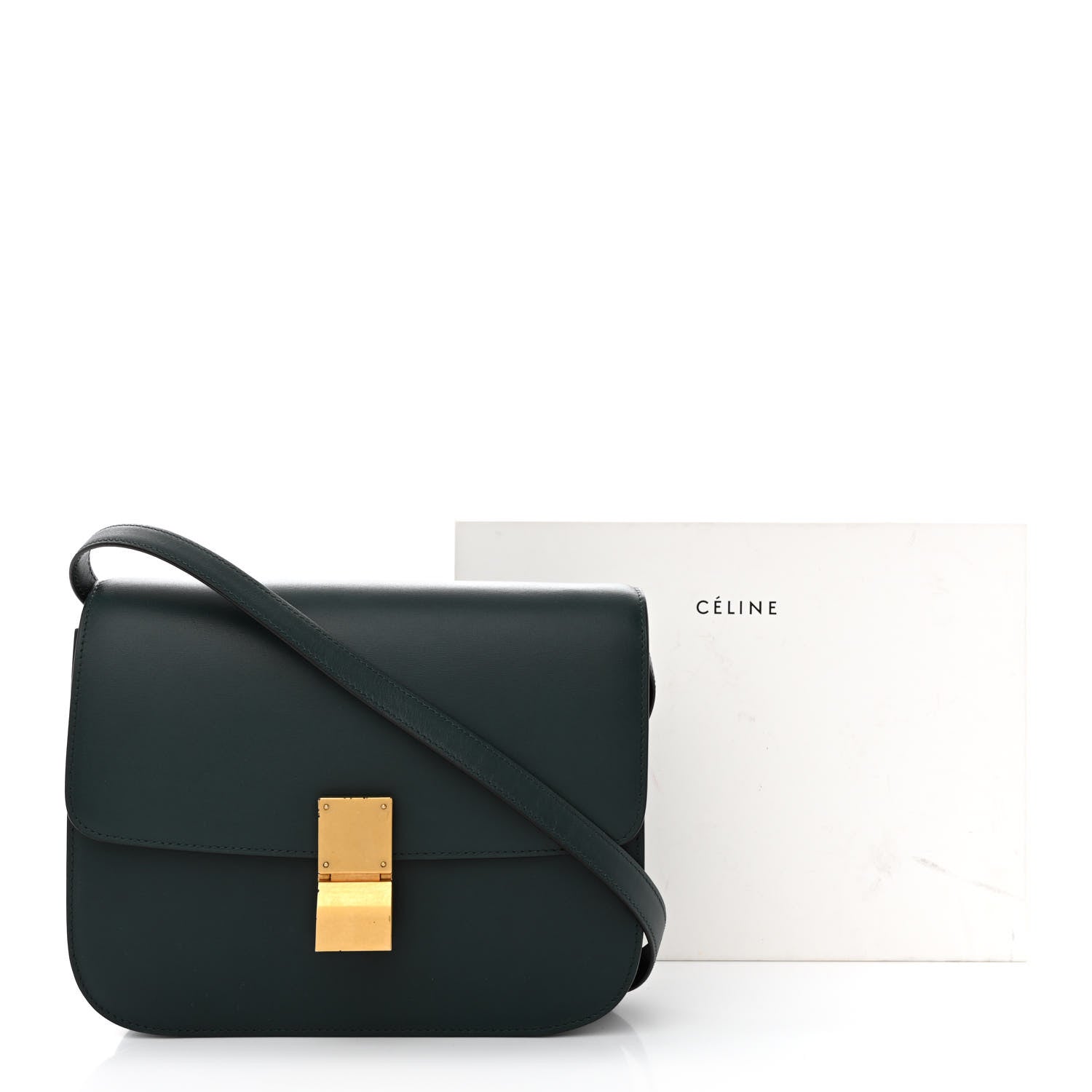 Celine Box Calfskin Medium Classic Box Flap Bag Amazone 13 of 13