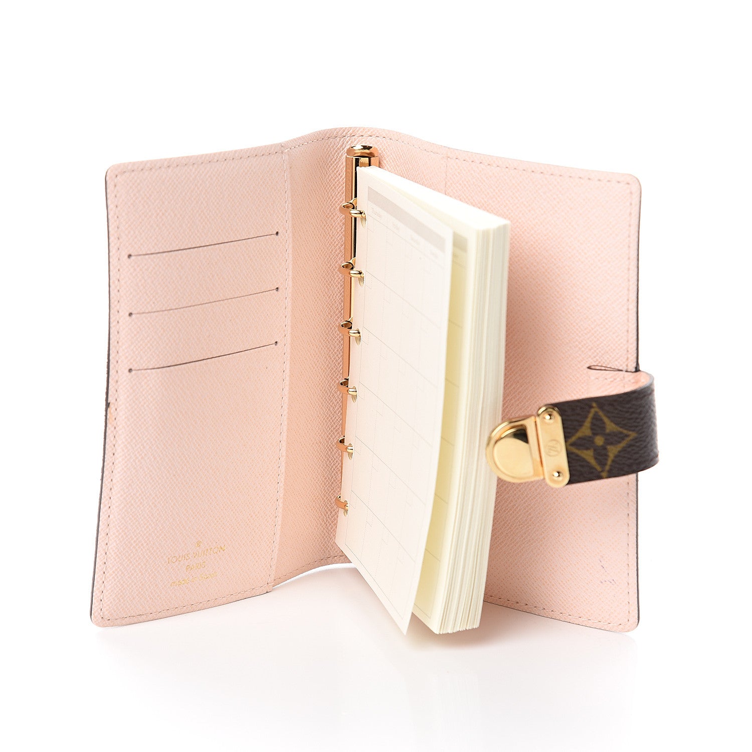 Louis Vuitton Monogram Koala Small Ring Agenda Cover Rose 4 of 5