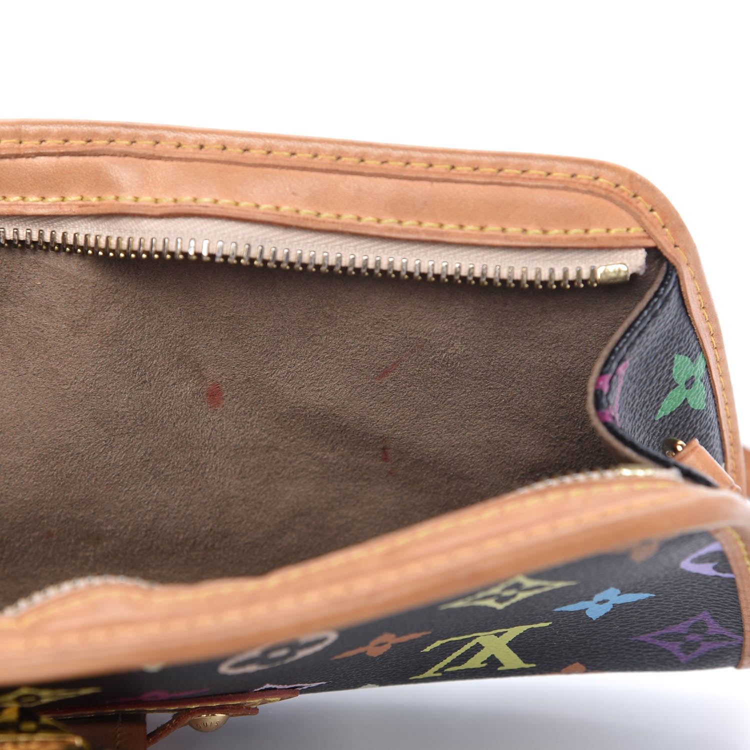 Louis Vuitton Monogram Multicolor Shirley Black 9 of 9