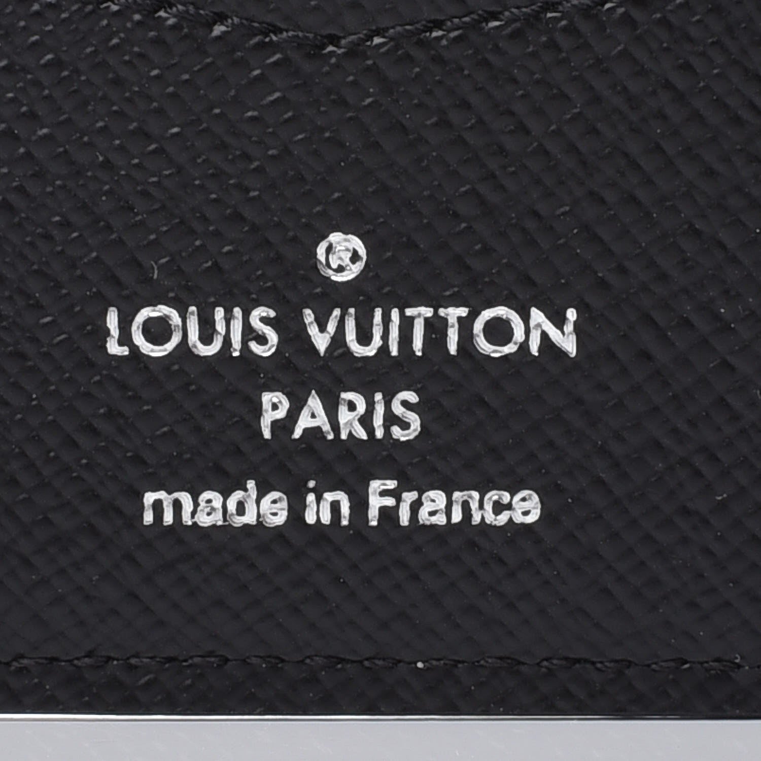 Louis Vuitton Epi Slender Wallet Black 6 of 7
