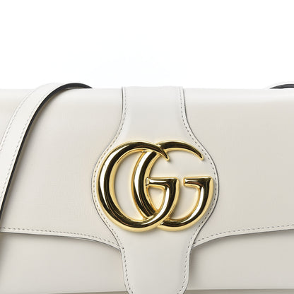 Gucci Calfskin Small Arli Flap Shoulder Bag Mystic White 9 of 9