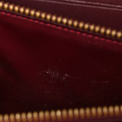 Louis Vuitton Vernis Sarah Wallet Rouge Fauviste 7 of 7