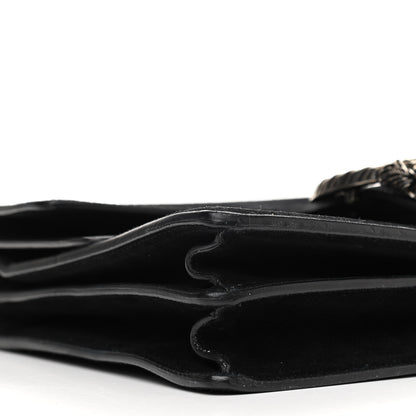 Gucci Suede Medium Dionysus Shoulder Bag Black 8 of 11