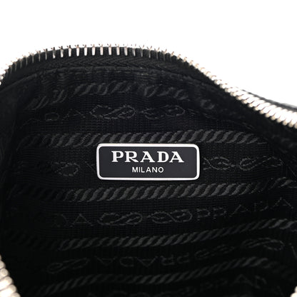 Prada Tessuto Nylon Saffiano Mini Re-Edition 2005 Bag Black 6 of 16