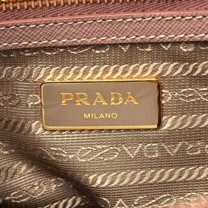 Prada Saffiano Small Galleria Double Zip Tote Cammeo 8 of 9
