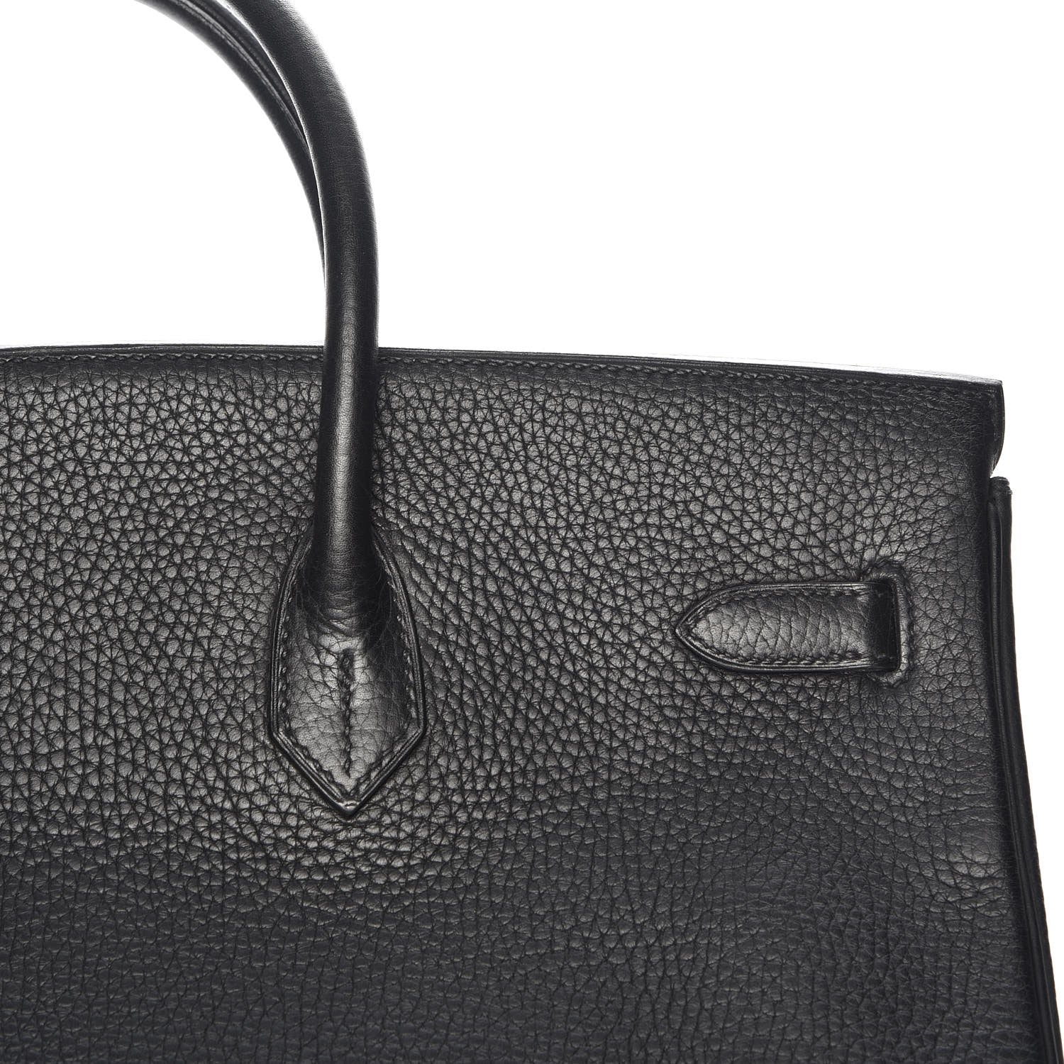 Hermes Taurillon Clemence Birkin 40 Black 28 of 31