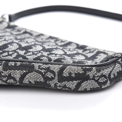 Christian Dior Monogram Mini Saddle Pochette Black 9 of 9