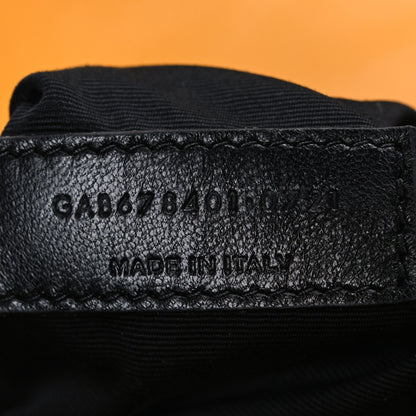 Saint Laurent Calfskin Y Quilted Monogram Toy Loulou Crossbody Bag Cheddar 8 of 12