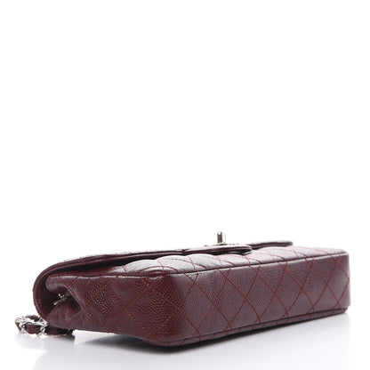 Chanel Caviar Quilted East West Flap Bordeaux 4 of 12