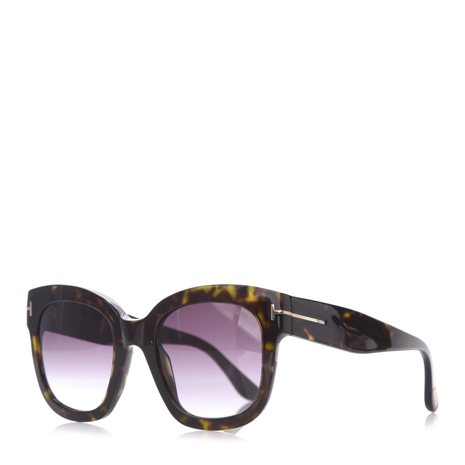 Tom Ford Beatrix Sunglasses TF613 Tortoise 1 of 7