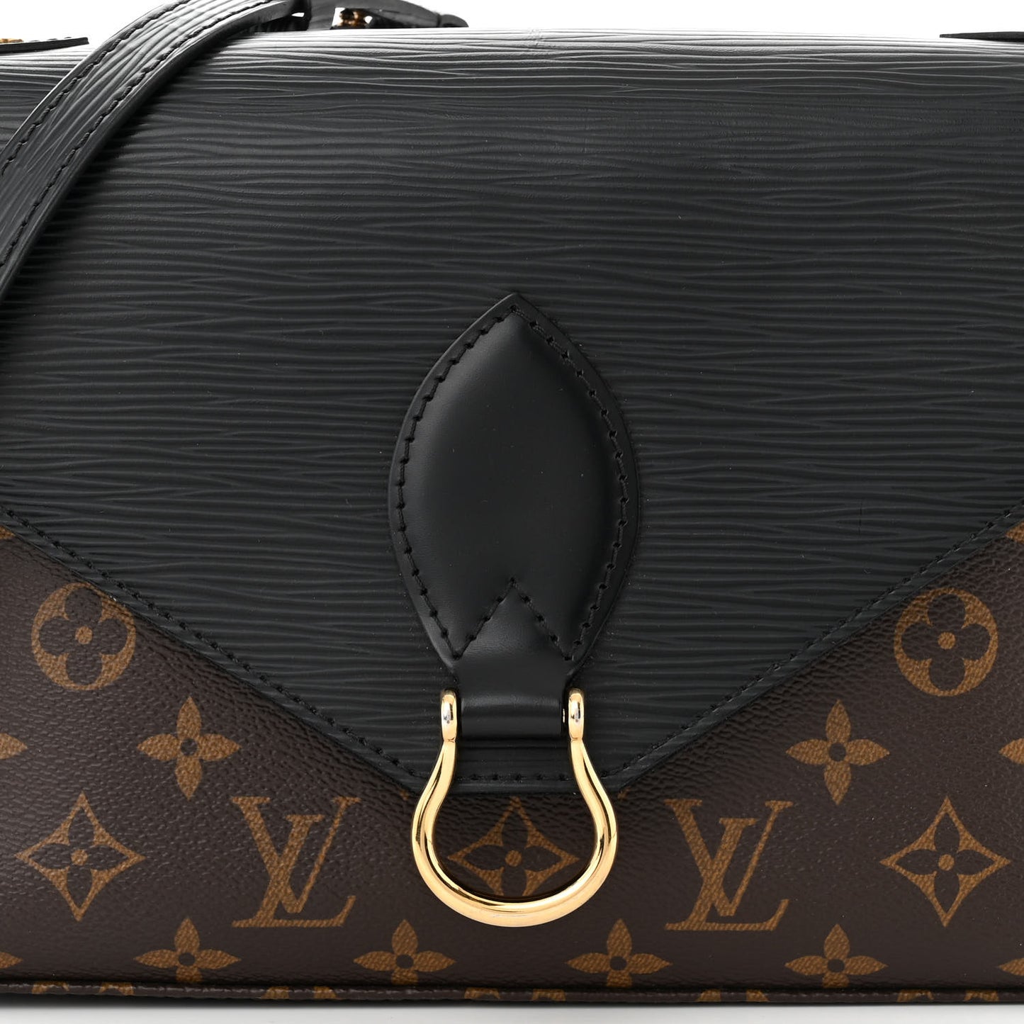Epi Monogram Saint Michel Black