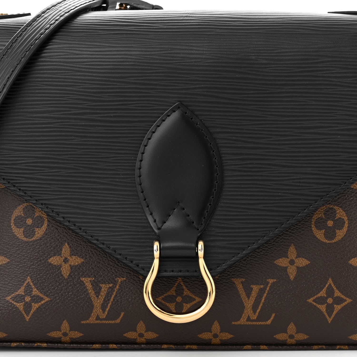 Louis Vuitton Epi Monogram Saint Michel Black 8 of 13