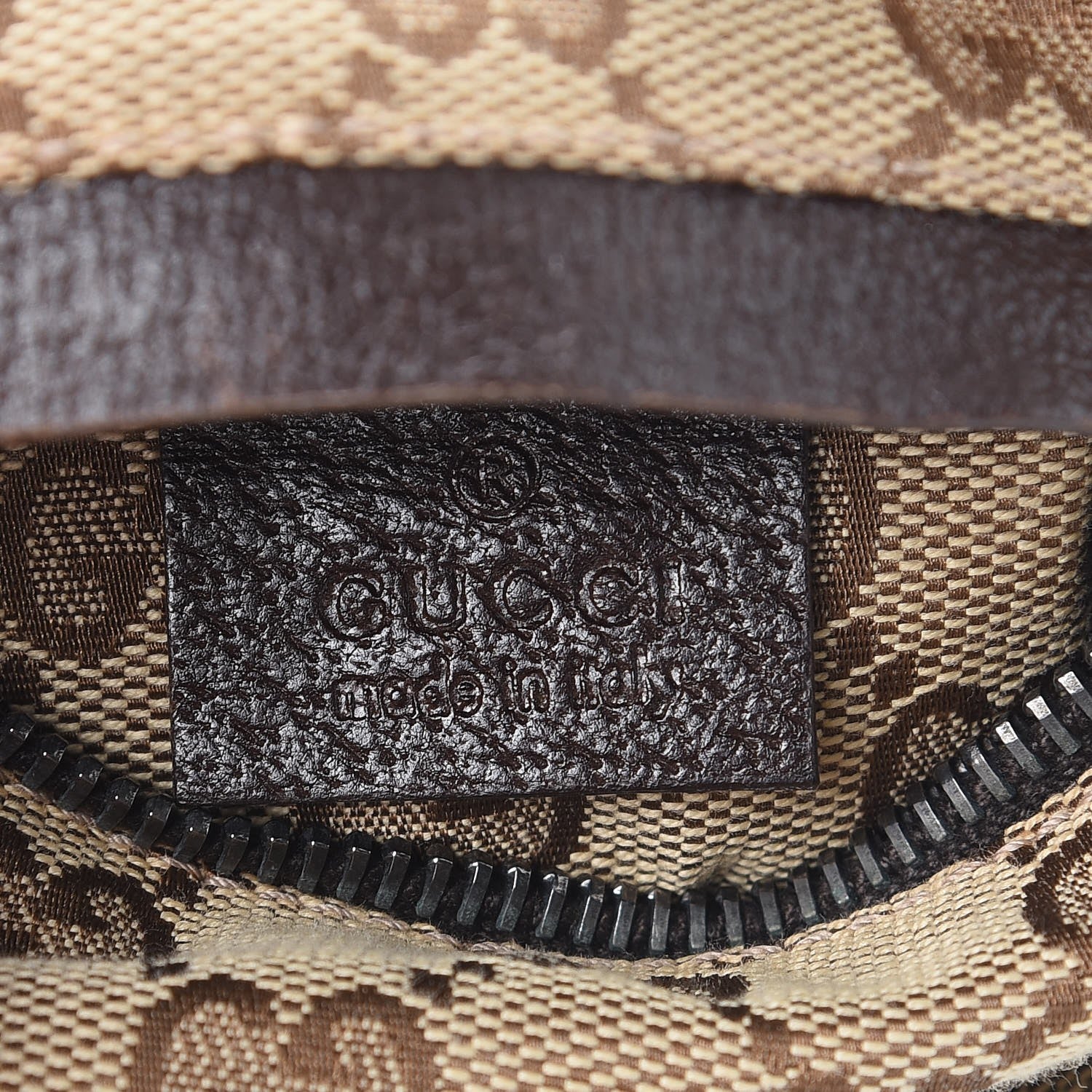 Gucci Monogram Web Belt Bag Dark Brown 6 of 9