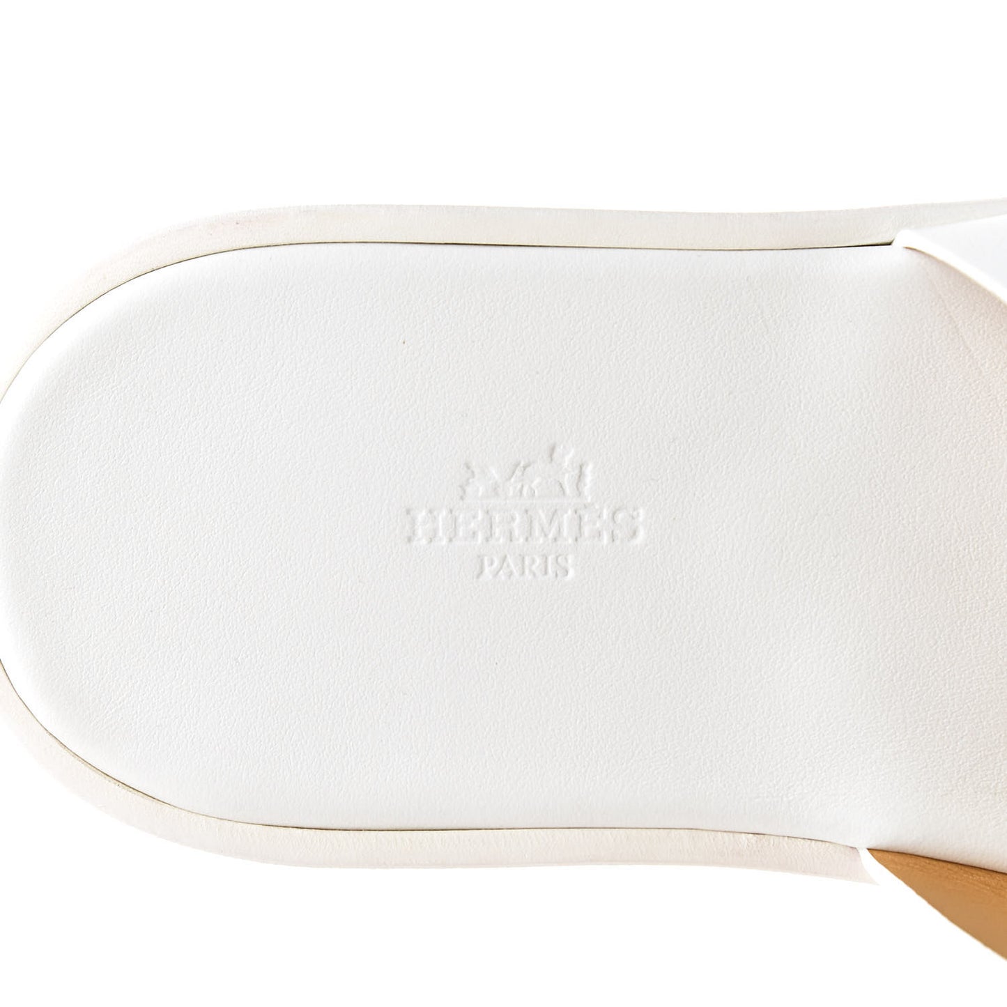 Calfskin Mens Izmir Sandals 45 White