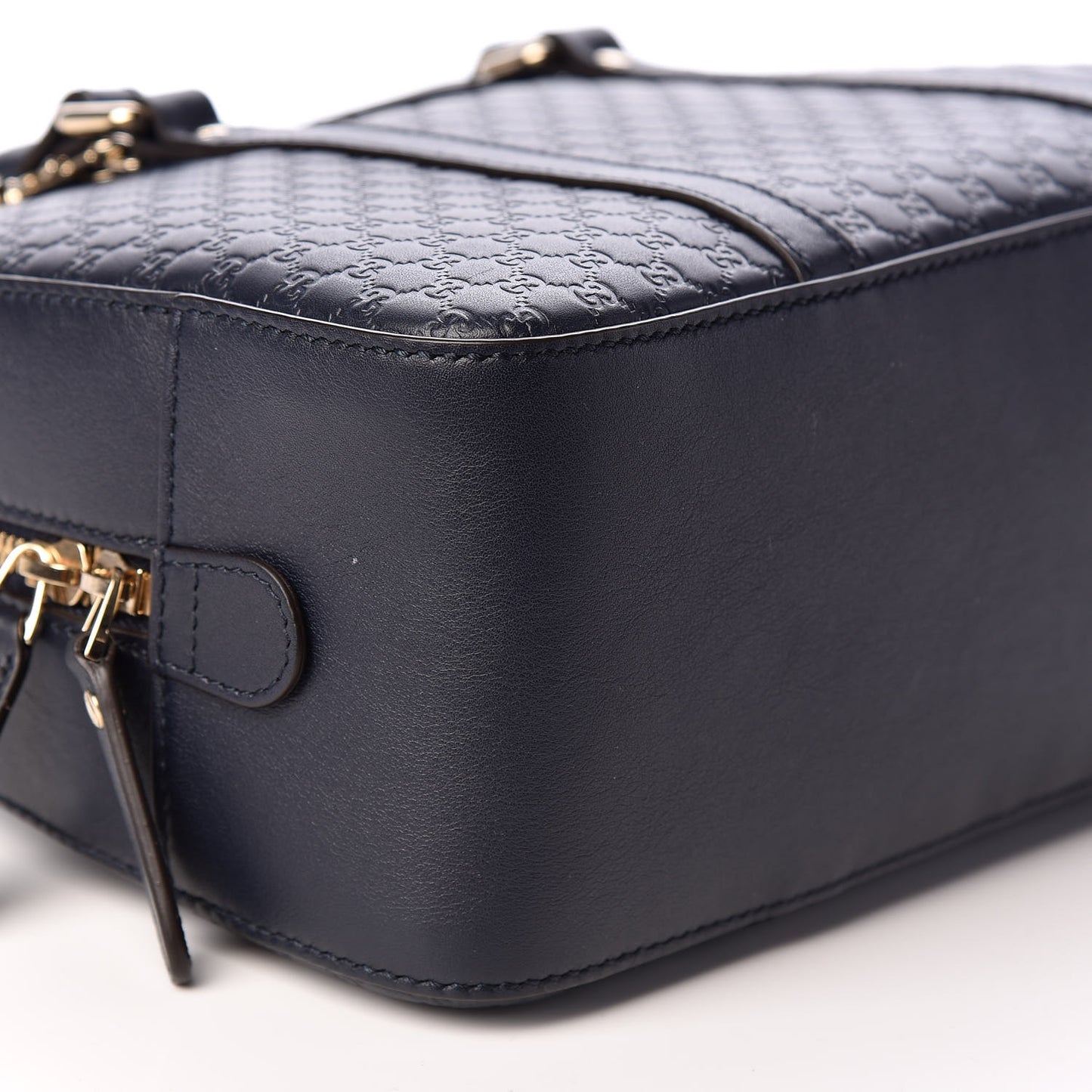 Microguccissima Medium Crossbody Bag Blue