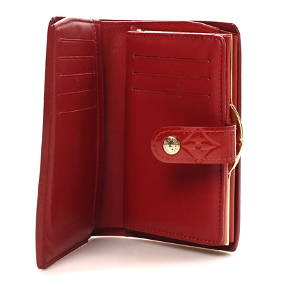 Louis Vuitton Vernis French Purse Wallet Pomme D'Amour 5 of 9