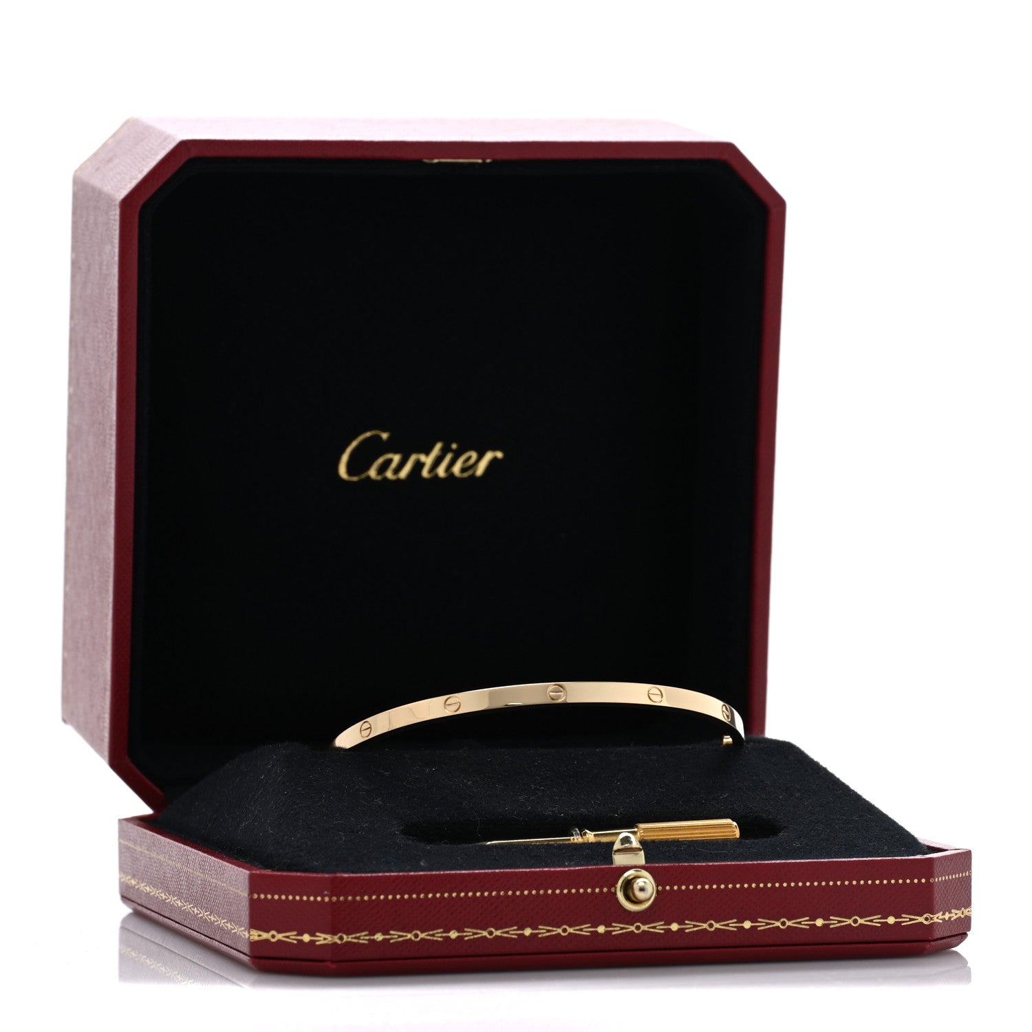Cartier 18K Yellow Gold Small LOVE Bracelet 20 7 of 7