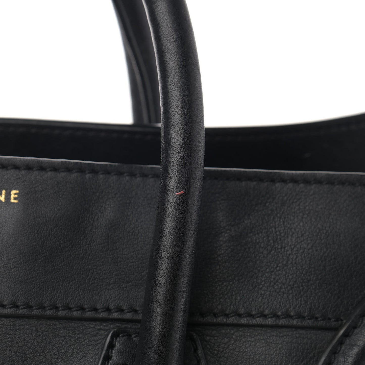 Smooth Calfskin Mini Luggage Black