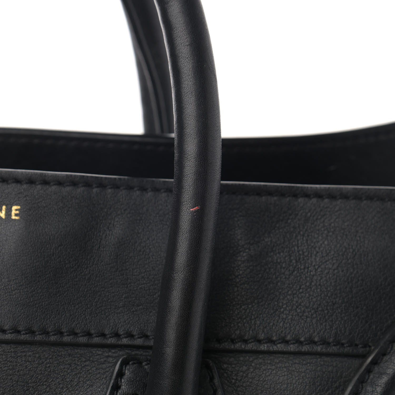 Celine Smooth Calfskin Mini Luggage Black 14 of 14