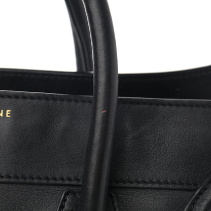 Celine Smooth Calfskin Mini Luggage Black 14 of 14
