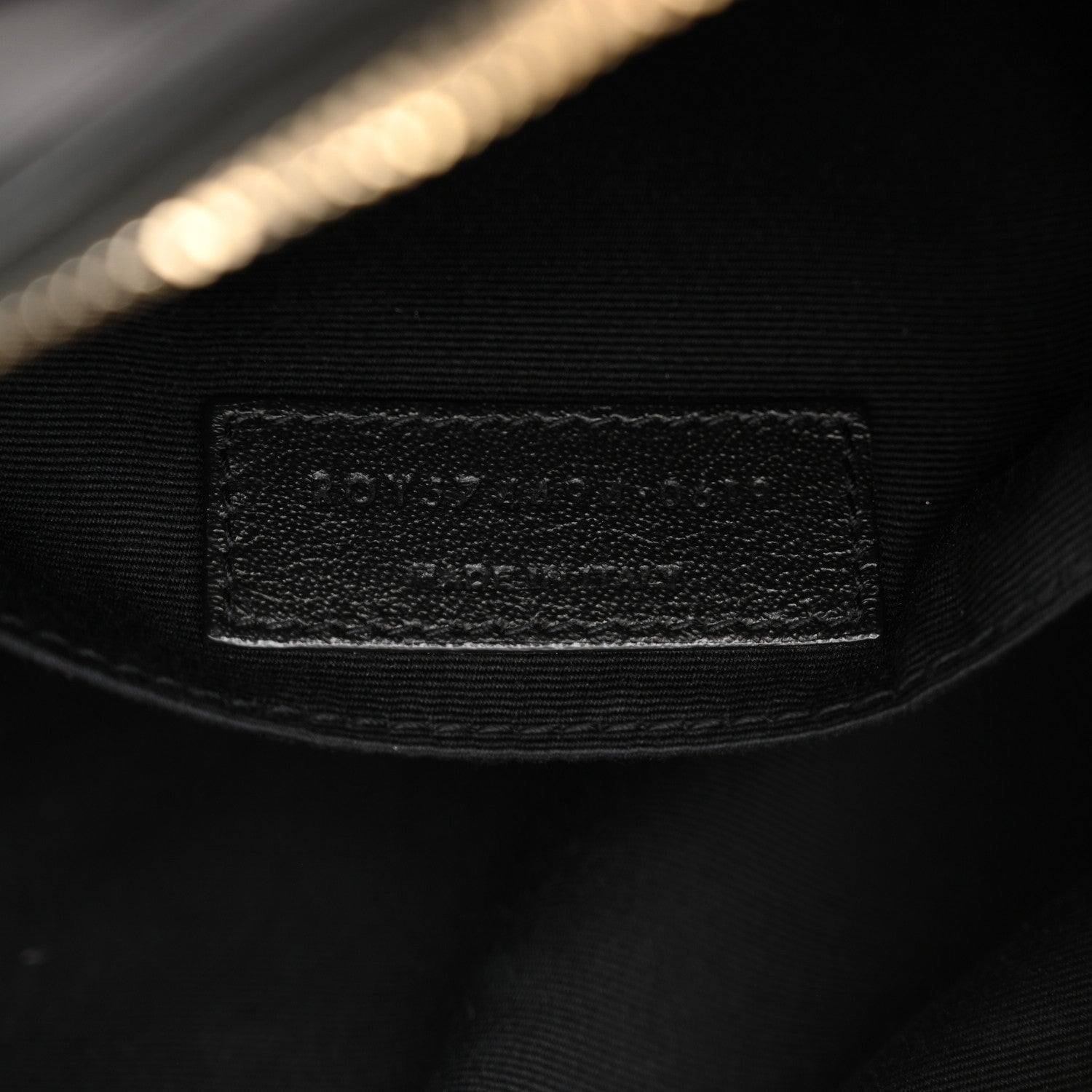 Saint Laurent Calfskin Matelasse Monogram Lou Camera Bag Black 7 of 10