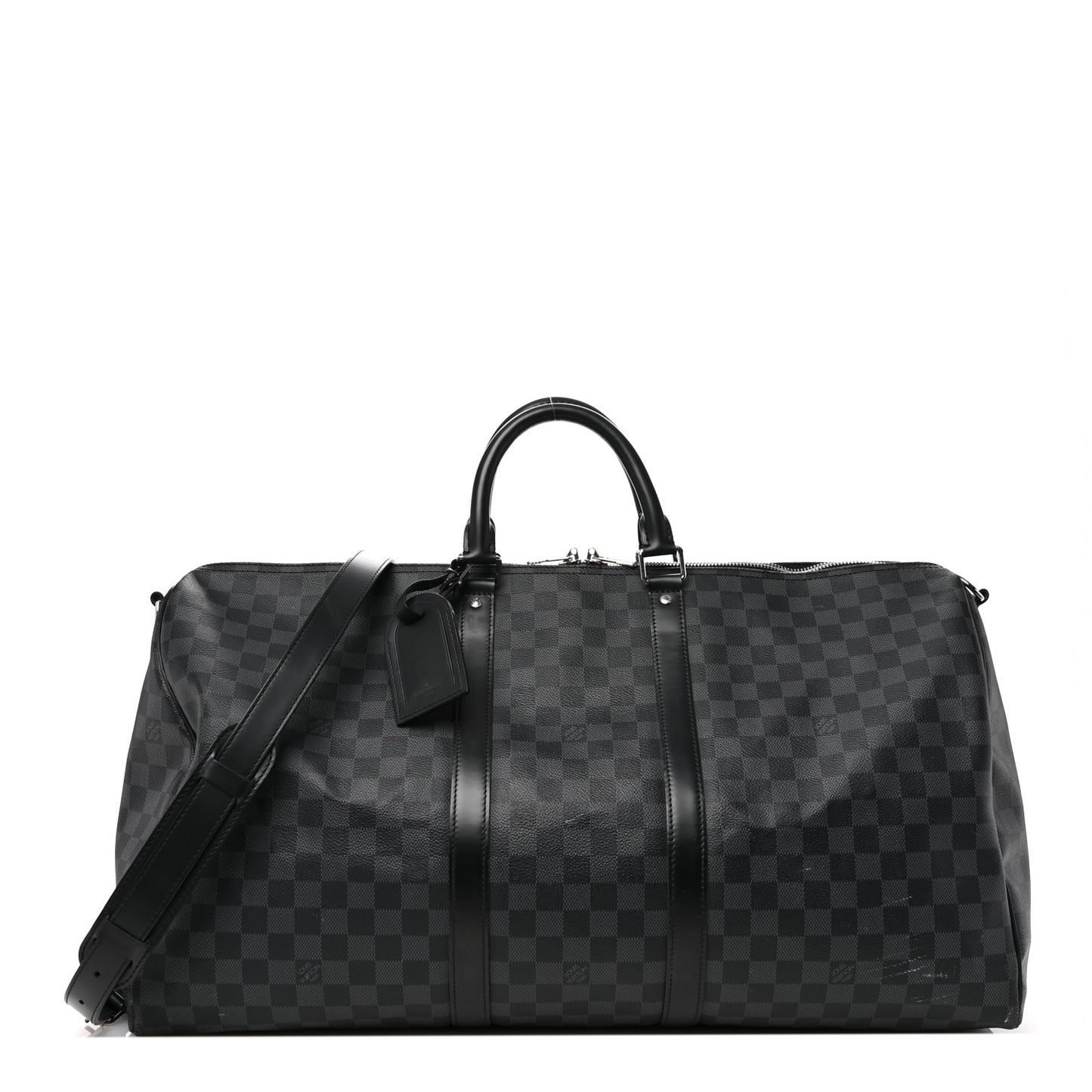 Damier Graphite Keepall Bandouliere 55