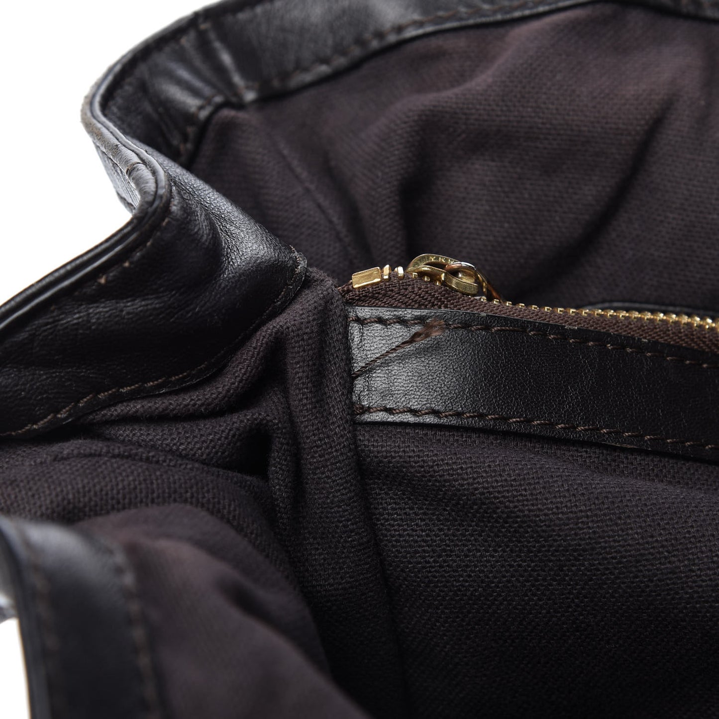 Calfskin Quilted Belt Tote Black