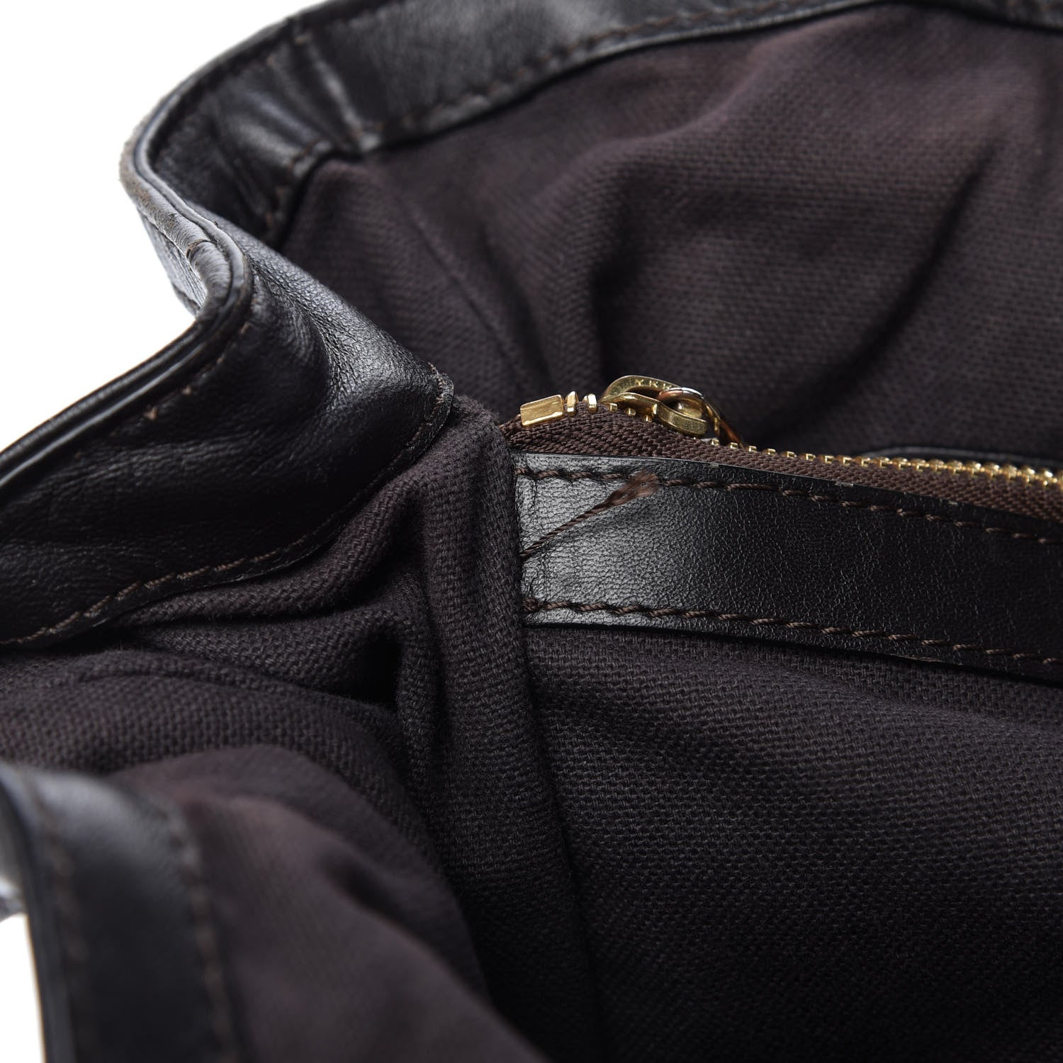 Burberry Calfskin Quilted Belt Tote Black 20 of 21