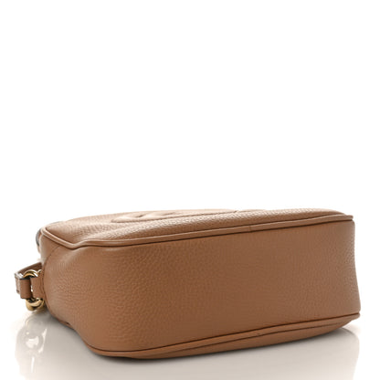 Gucci Pebbled Calfskin Small Soho Disco Bag Camelia 4 of 9
