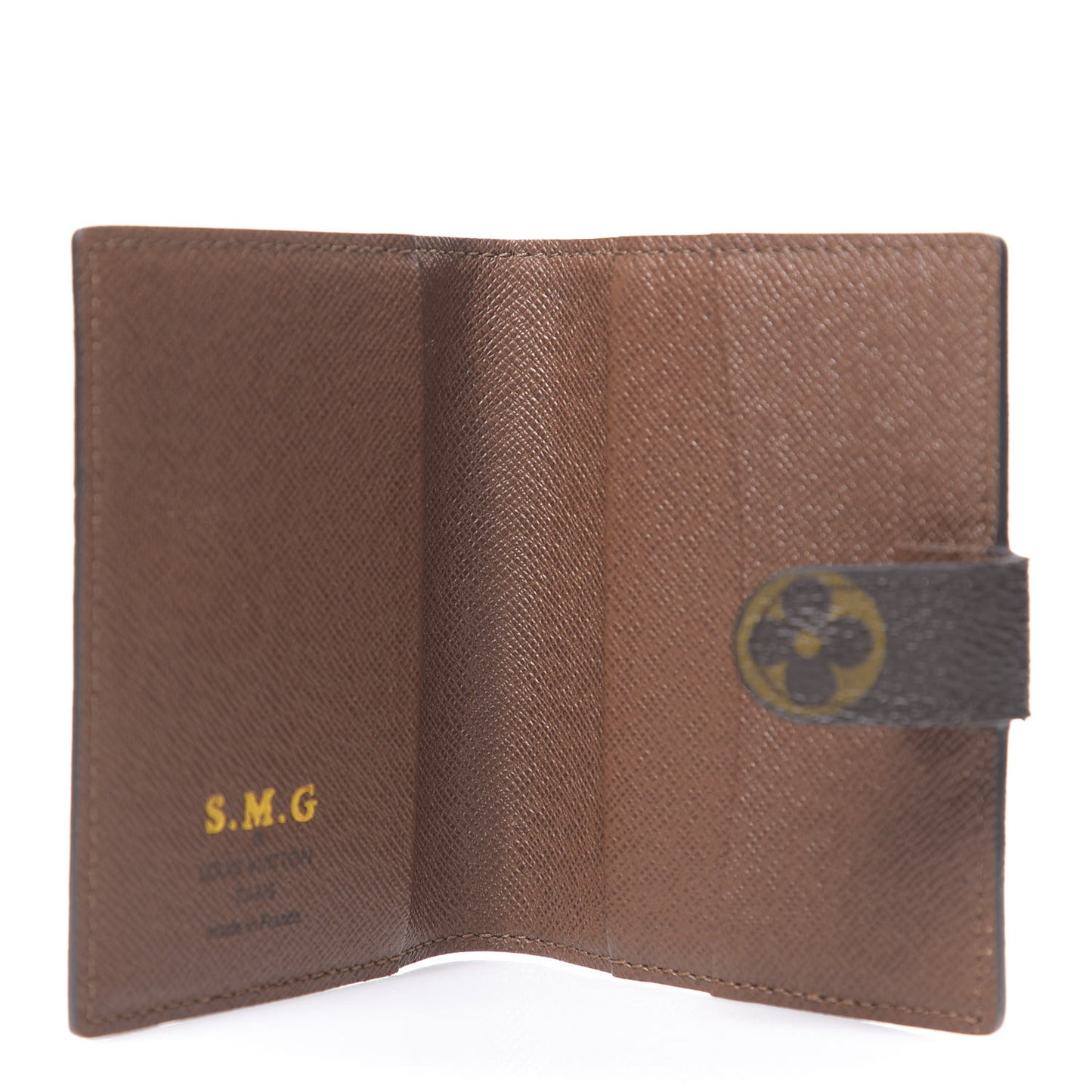 Monogram Mini Agenda Cover