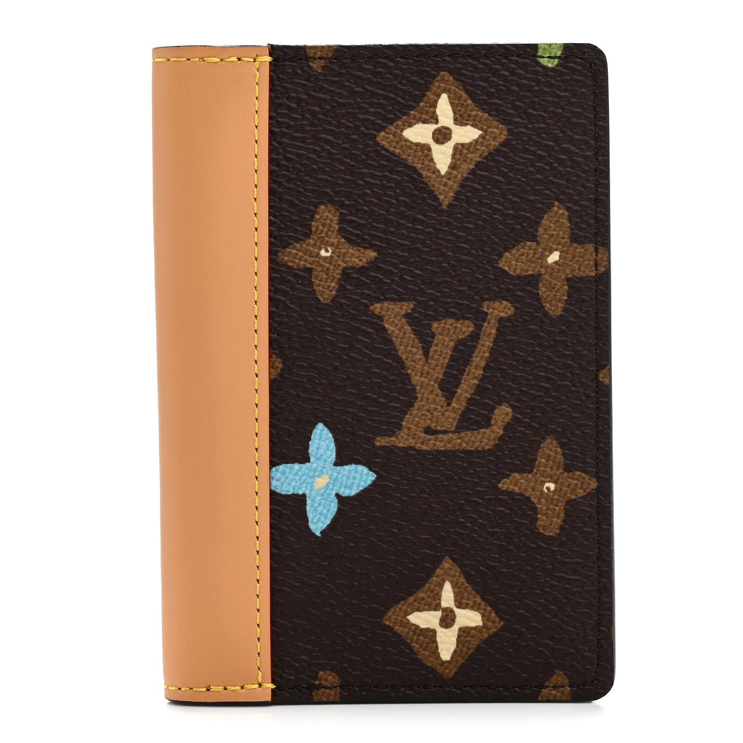 Monogram Craggy Pocket Organizer Chocolate