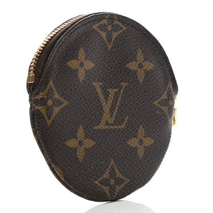 Louis Vuitton Monogram 2019 Christmas Animation Round Coin Purse Blue 3 of 6
