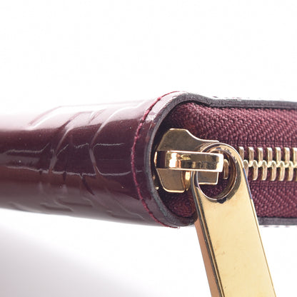 Louis Vuitton Vernis Zippy Wallet Rouge Fauviste 6 of 13