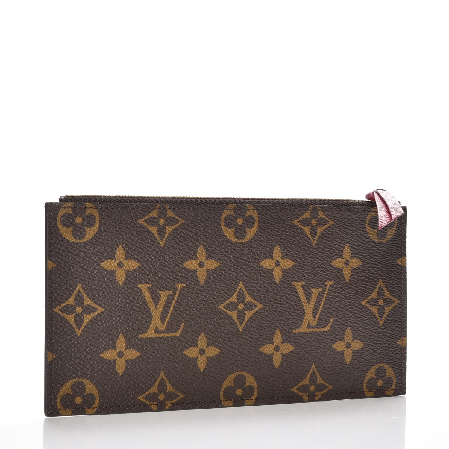 Louis Vuitton Monogram Felicie Chain Wallet Zippered Insert Fuchsia 3 of 6