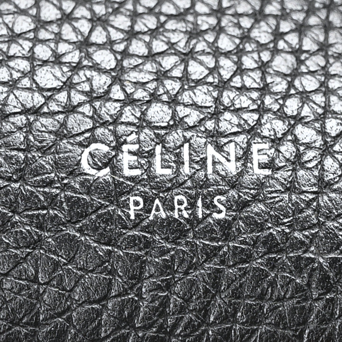 Supple Grained Calfskin Small Big Bag Black