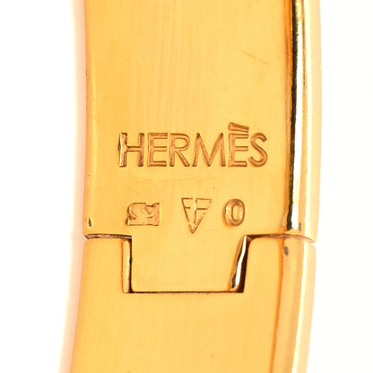 Hermes Enamel Narrow Clic Clac H Bracelet PM Black 4 of 5