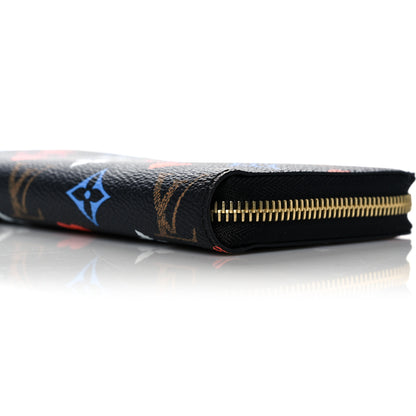 Louis Vuitton Game On Zippy Wallet Black 9 of 9