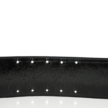 Chanel Patent CC Wide Belt 70 28 Black 3 of 5