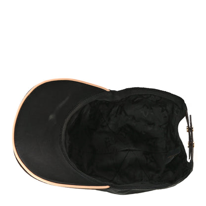 Louis Vuitton Polyester Silk Monogram LV Get Ready Cap M Black 5 of 10