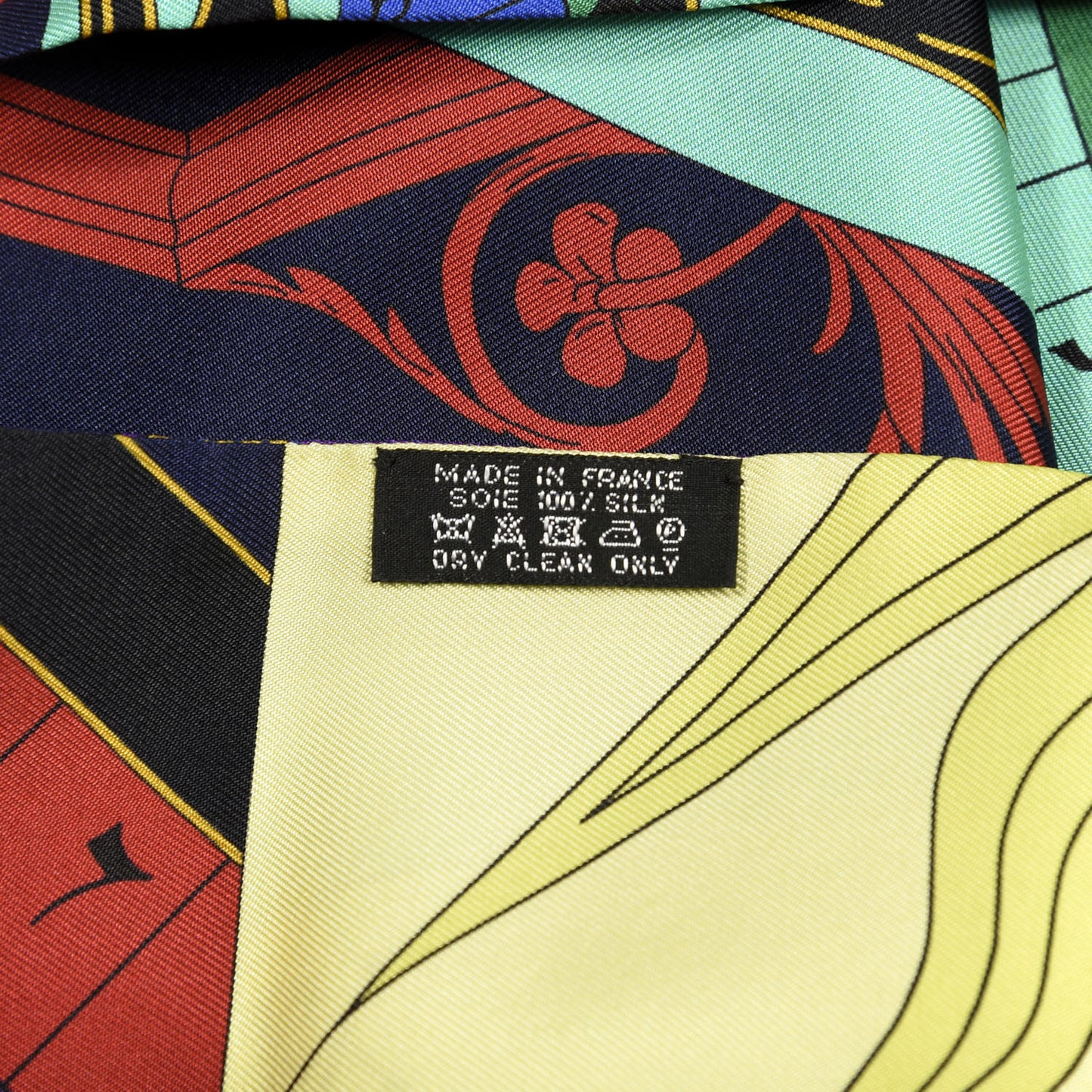 Silk Astrologie Nouvelle Maxi Twilly Violet Vert Jaune
