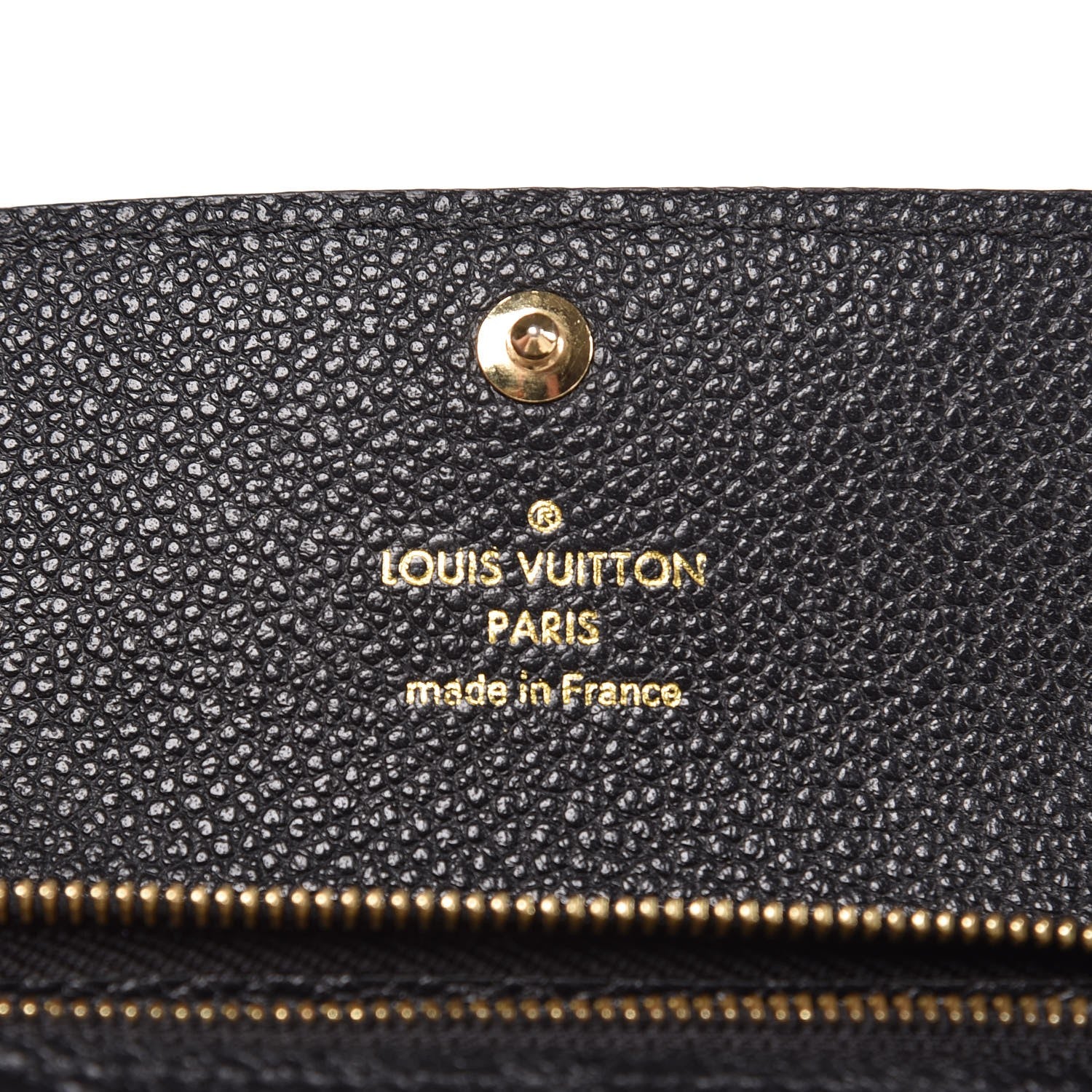 Louis Vuitton Empreinte Pont-Neuf Compact Wallet Black 6 of 8