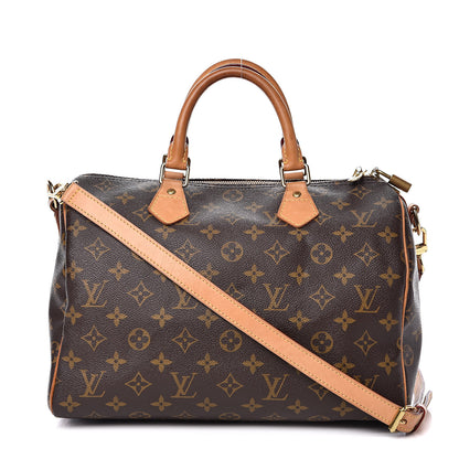 Louis Vuitton Monogram Speedy Bandouliere 30 1 of 14