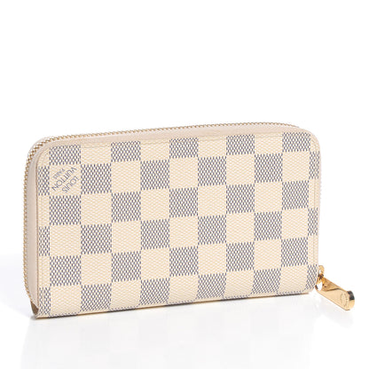 Louis Vuitton Damier Azur Compact Zippy Wallet 2 of 7