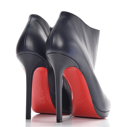 Christian Louboutin Calfskin Bella Top 120 Ankle Boots 40 Night 4 of 9