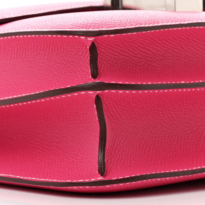 Hermes Epsom Constance 24 Rose Tyrien 10 of 11