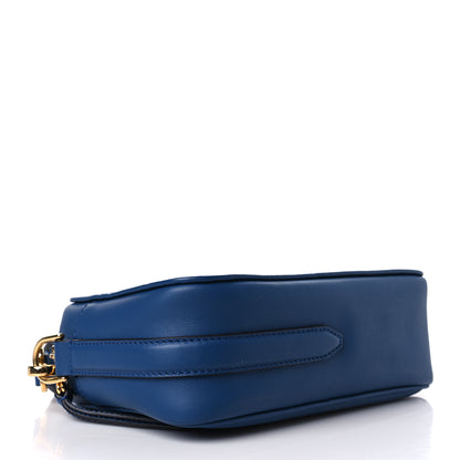 Fendi Vitello Century FF 1974 Embossed Camera Case Blueberry 4 of 9