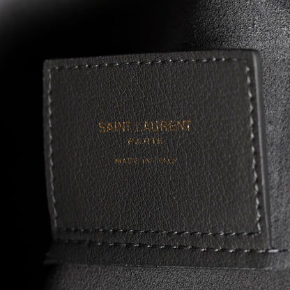 Saint Laurent Calfskin Large Shopping Tote Storm 7 of 11
