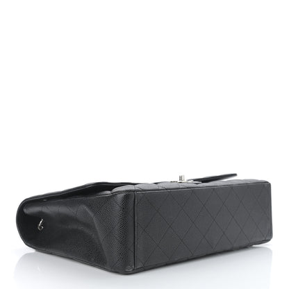 Chanel Caviar Quilted Maxi Single Flap Black 4 of 12